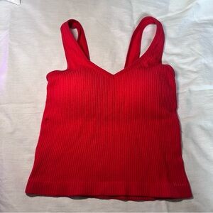 Altar’d State athletic crop top with built-in bra